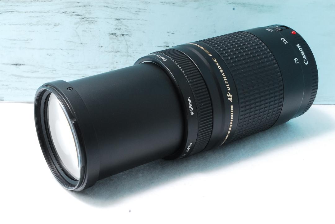 Canon EF 75-300mm F4-5.6 II USM｜望遠ズームレンズ（中古品）